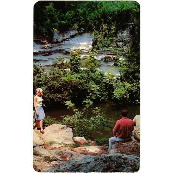 American Vintage Other - El Cenote Sagrado the Sacred Well Chichen Itza, Yuc., México Postcard